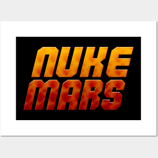 Nuke Mars, Perseverance, Tesla, SpaceX  NASA  Gift for Dad, Gift for Him, Posters and Art